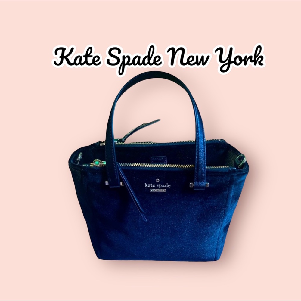 ♠️ Kate Spade New York Velvet Mini Kona Hand Bag